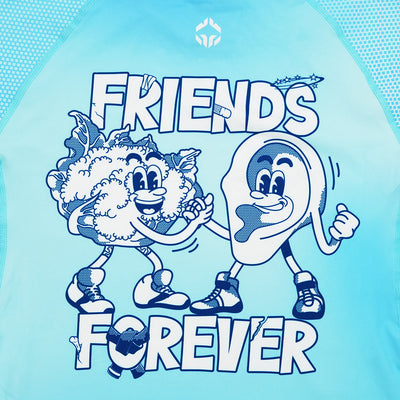 Rashguard Friends Forever s kratkimi rokavi