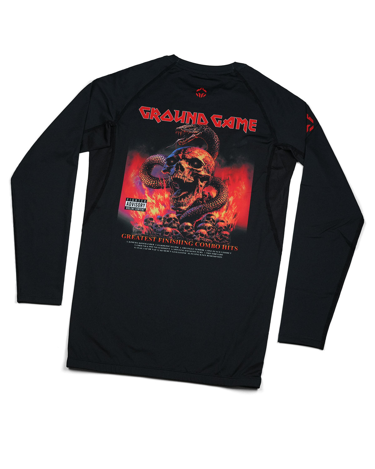 Rashguard Inferno z dolgimi rokavi