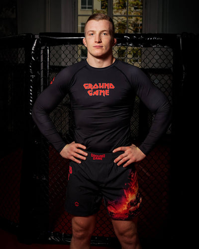Rashguard Inferno z dolgimi rokavi