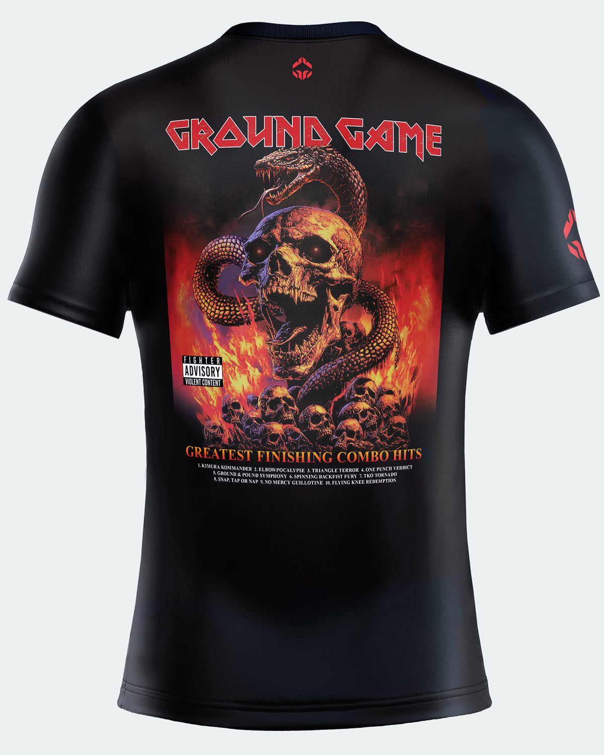 Rashguard Inferno s kratkimi rokavi