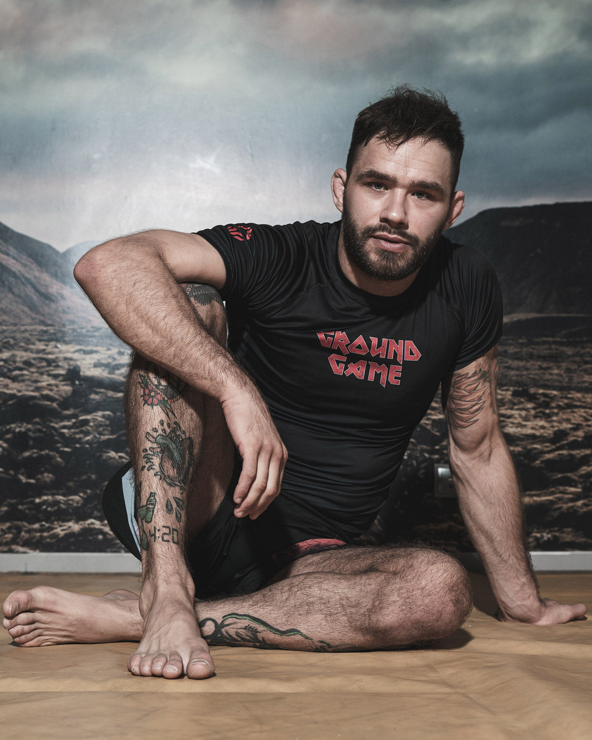 Rashguard Inferno s kratkimi rokavi