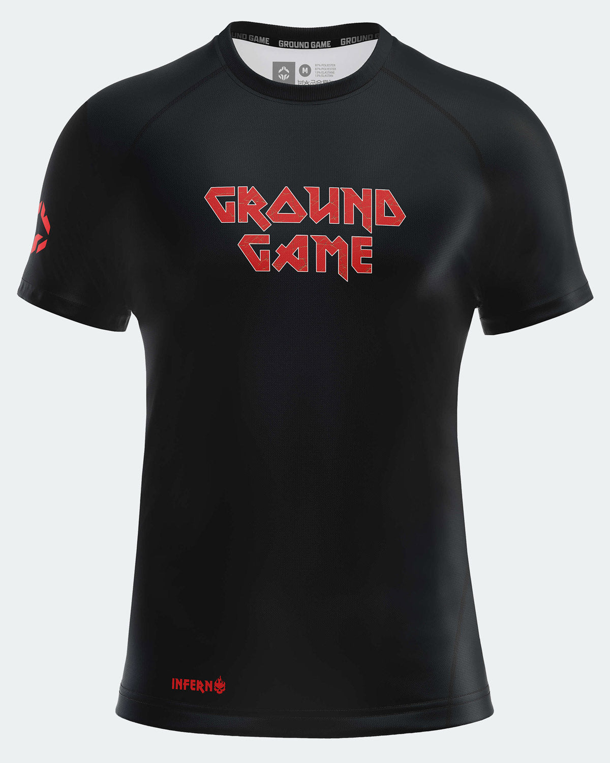 Rashguard Inferno s kratkimi rokavi