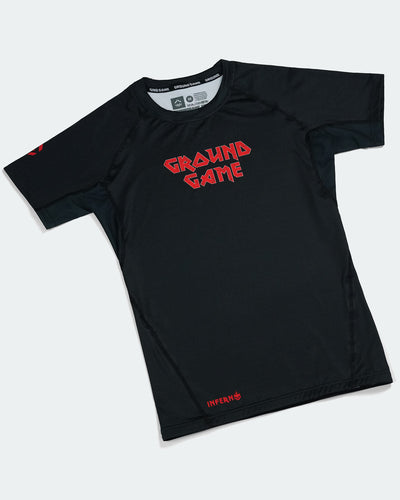 Rashguard Inferno s kratkimi rokavi