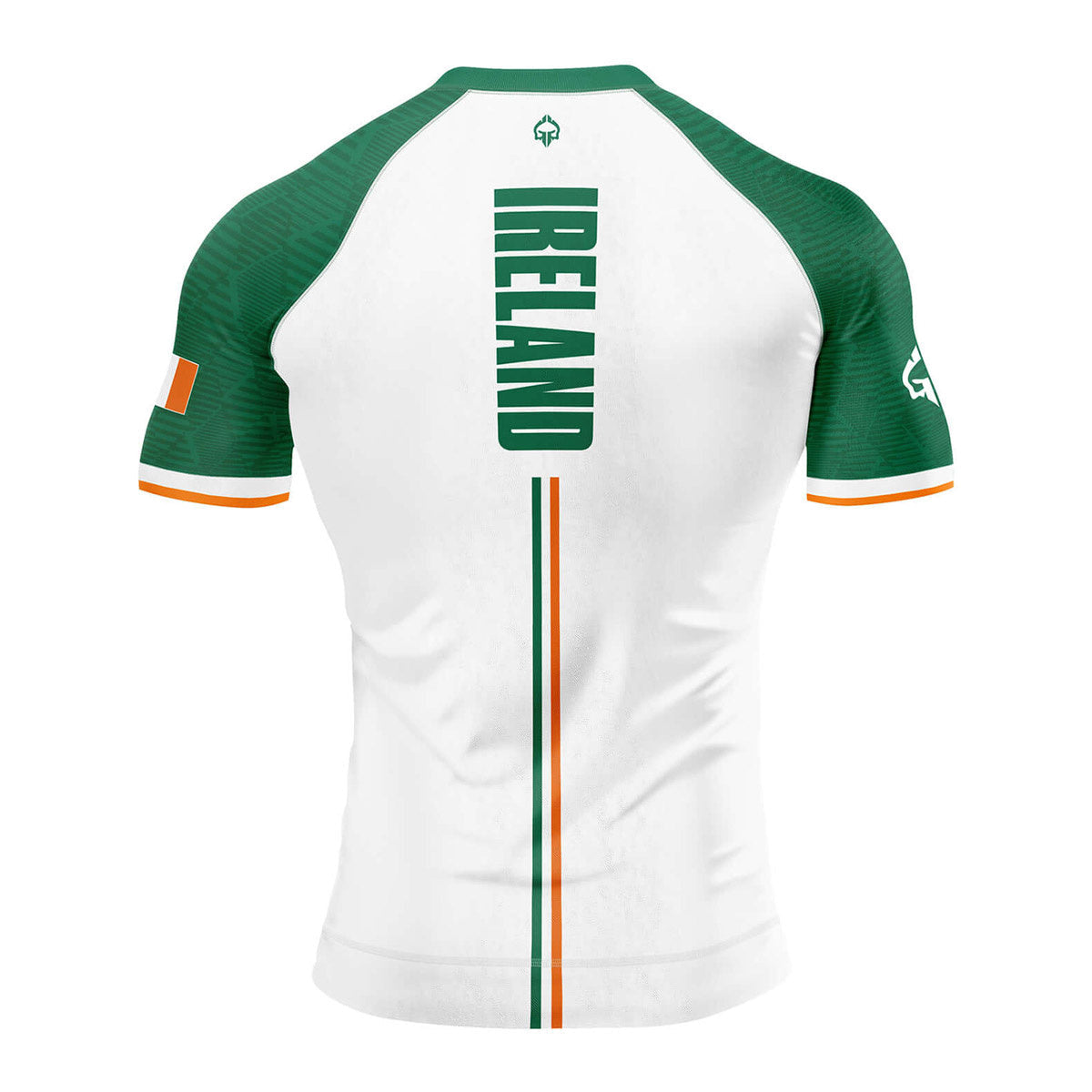 Rashguard Irska s kratkimi rokavi (bel)