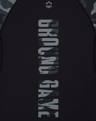 Rashguard Military s kratkimi rokavi