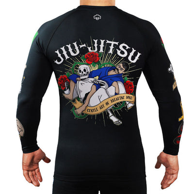 Rashguard Oldschool z dolgimi rokavi