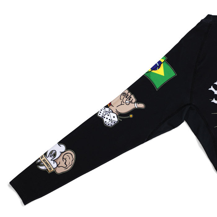Rashguard Oldschool z dolgimi rokavi