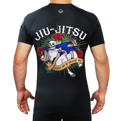 Rashguard Oldschool s kratkimi rokavi