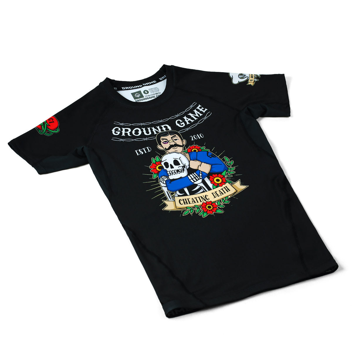 Rashguard Oldschool s kratkimi rokavi