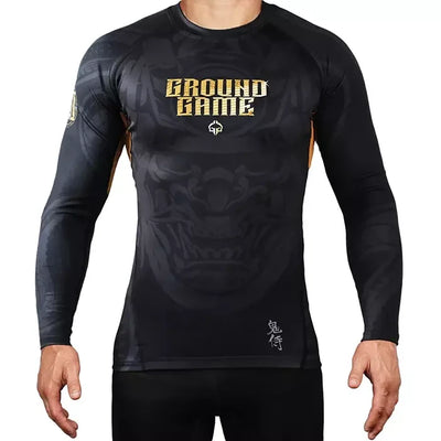 Rashguard Oni Samurai z dolgimi rokavi