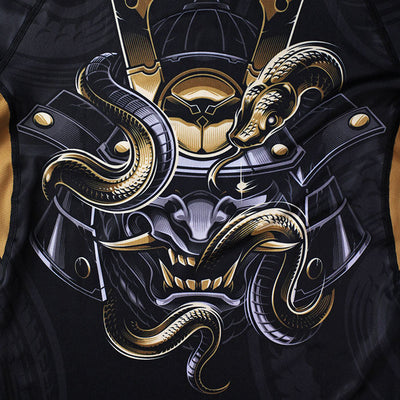 Rashguard Oni Samurai s kratkimi rokavi