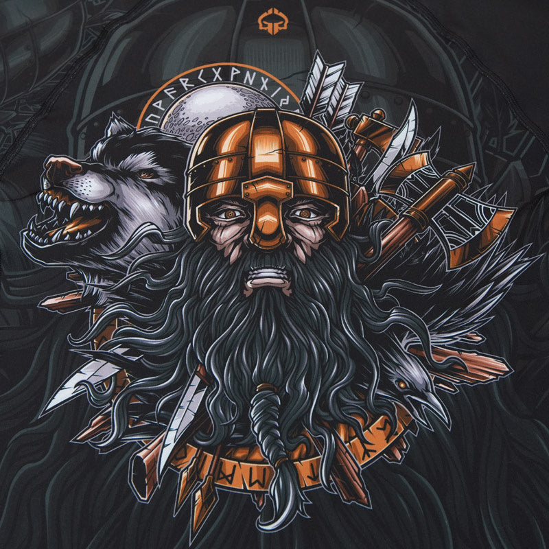 Rashguard Ragnarok s kratkimi rokavi