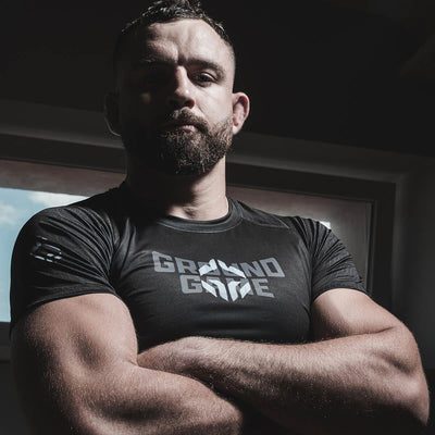 Rashguard Samurai Shadow s kratkimi rokavi