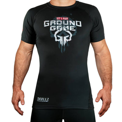 Rashguard Skullz s kratkimi rokavi
