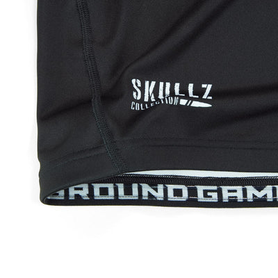 Rashguard Skullz s kratkimi rokavi