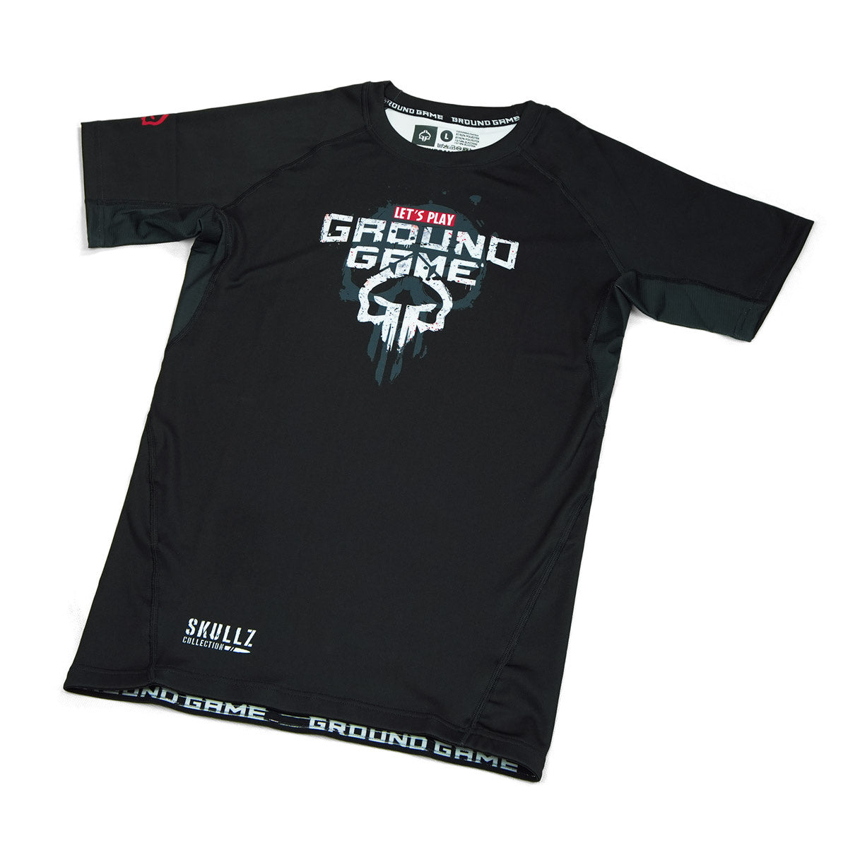 Rashguard Skullz s kratkimi rokavi