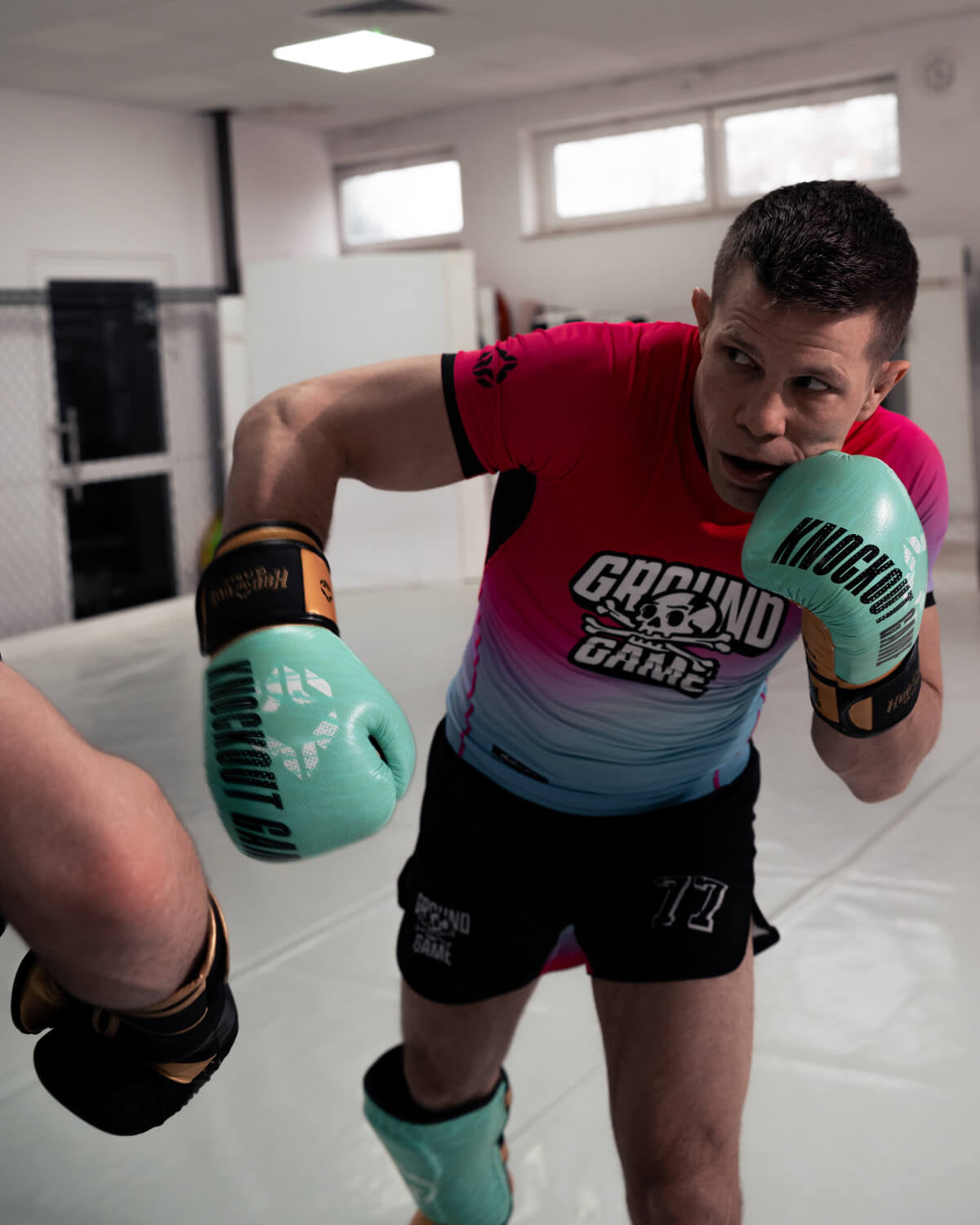 Rashguard Thunders s kratkimi rokavi