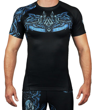 Rashguard Viking s kratkimi rokavi