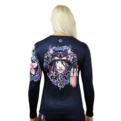 Ženski rashguard Asami z dolgimi rokavi