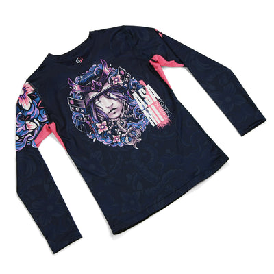 Ženski rashguard Asami z dolgimi rokavi