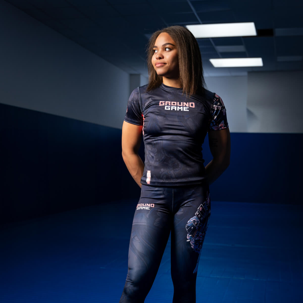 Ženski rashguard Asami s kratkimi rokavi