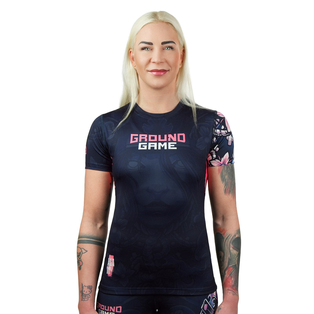 Ženski rashguard Asami s kratkimi rokavi
