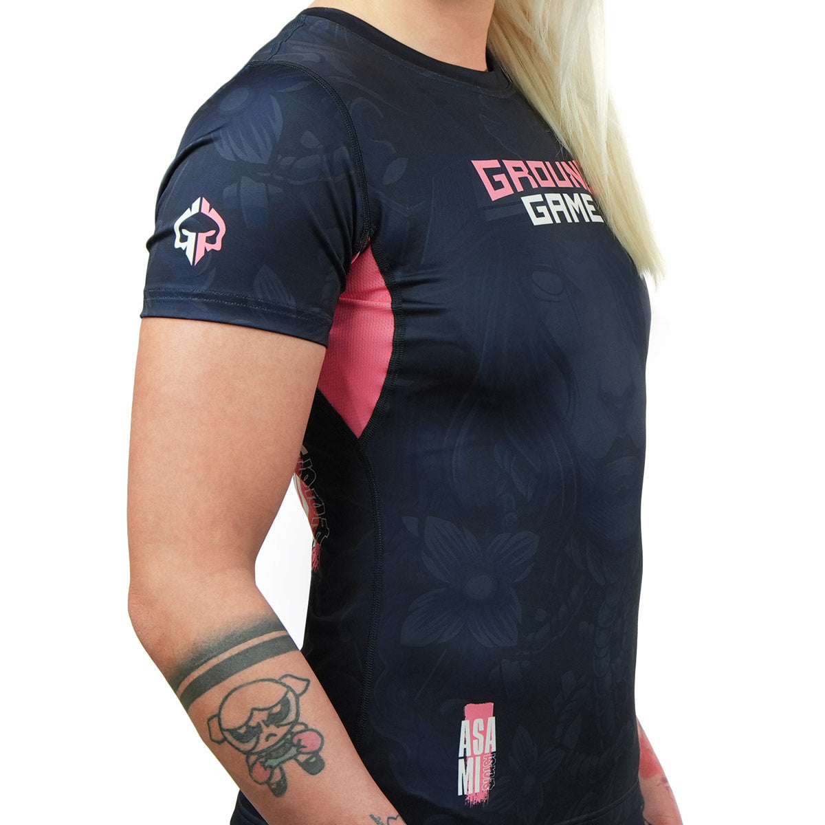 Ženski rashguard Asami s kratkimi rokavi