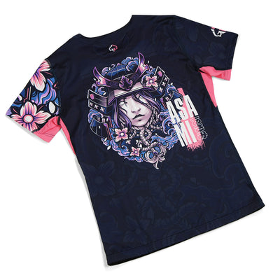 Ženski rashguard Asami s kratkimi rokavi