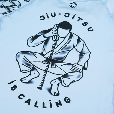 Ženski rashguard Jiu Jitsu is Calling x Noize s kratkimi rokavi