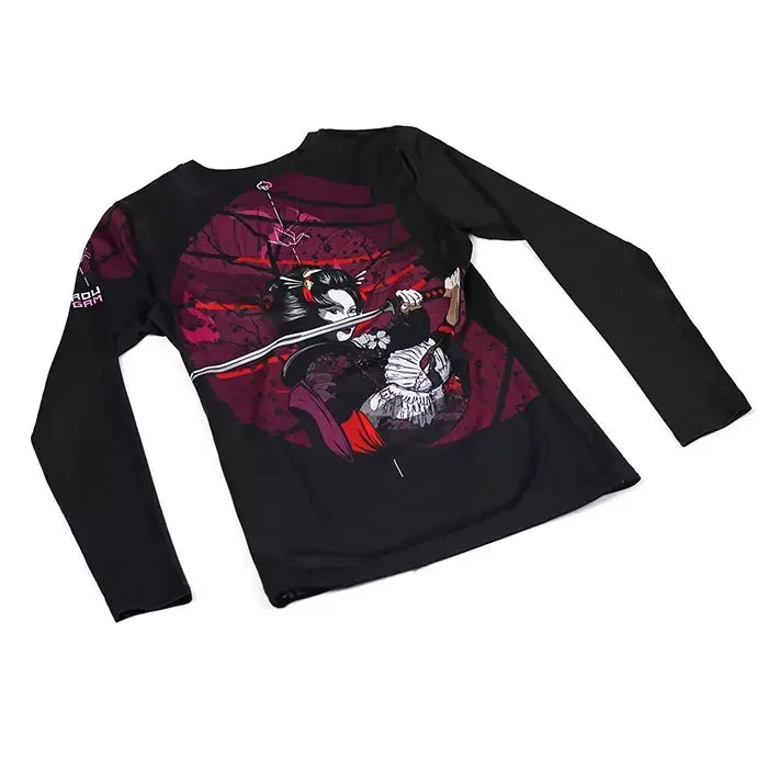 Ženski rashguard Tsuru Warrior z dolgimi rokavi