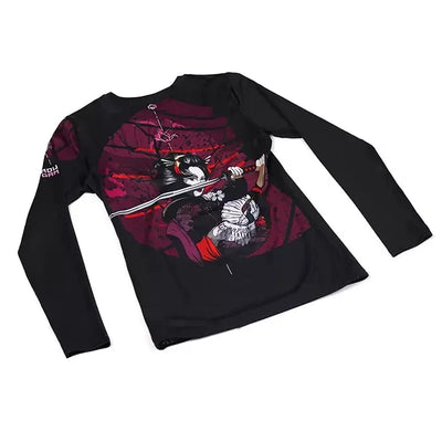 Ženski rashguard Tsuru Warrior z dolgimi rokavi