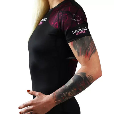Ženski rashguard Tsuru Warrior s kratkimi rokavi