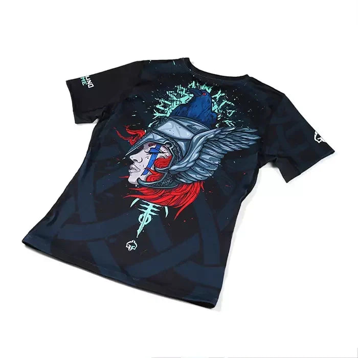 Ženski rashguard Valkyria s kratkimi rokavi
