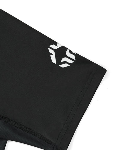 Rashguard za BJJ v barvi lestvice IBJJF 2.0 (črn)