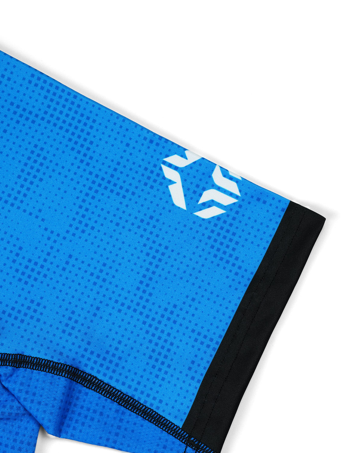 Rashguard za BJJ v barvi lestvice IBJJF 2.0 (moder)