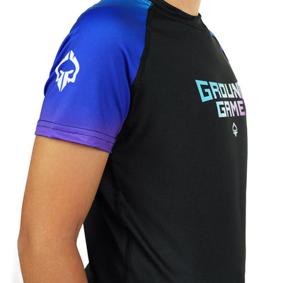 Otroški rashguard Cheeky Monkey s kratkimi rokavi