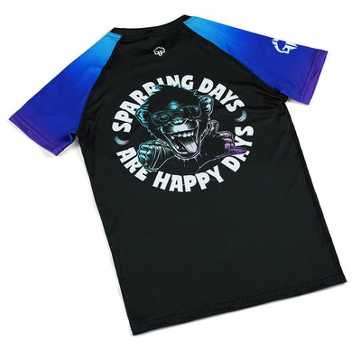 Otroški rashguard Cheeky Monkey s kratkimi rokavi