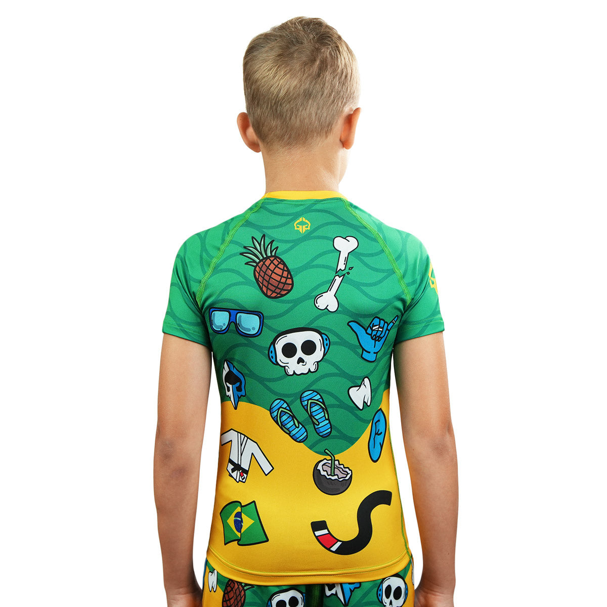 Otroški rashguard Copacabana s kratkimi rokavi