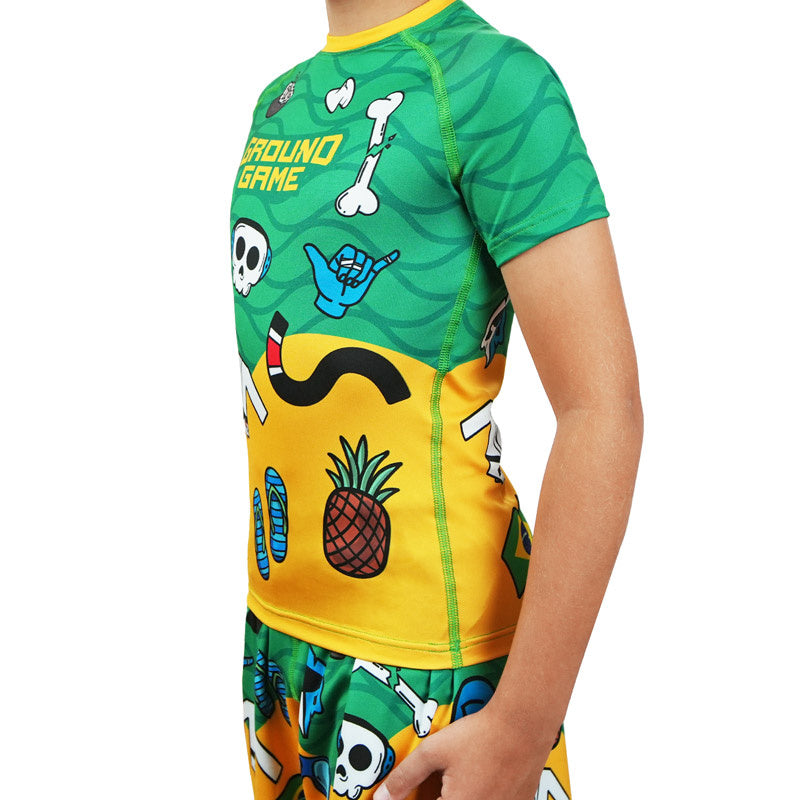 Otroški rashguard Copacabana s kratkimi rokavi
