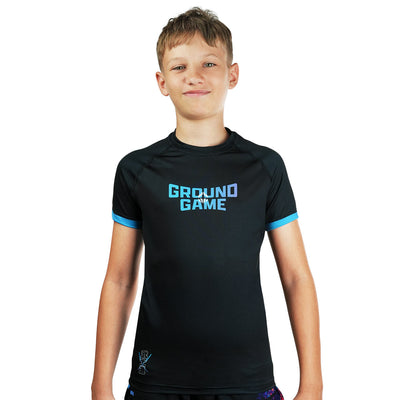 Otroški rashguard Cyber Samurai s kratkimi rokavi