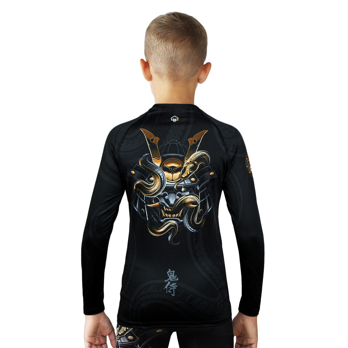 Otroški dolgorokavni rashguard Oni Samurai