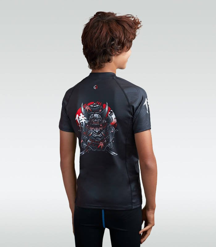 Otroški rashguard Samurai 2.0 s kratkimi rokavi