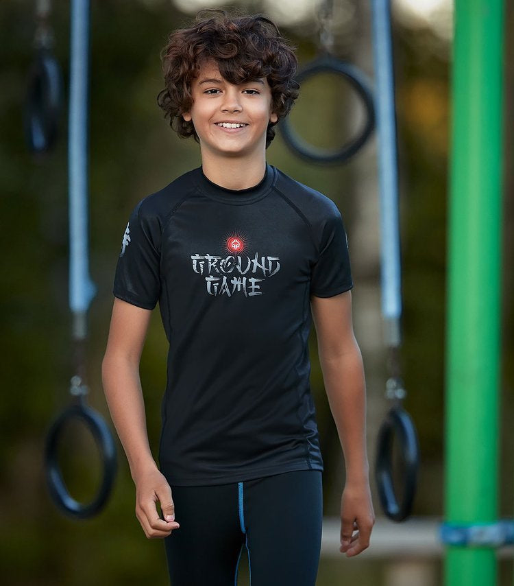 Otroški rashguard Samurai 2.0 s kratkimi rokavi