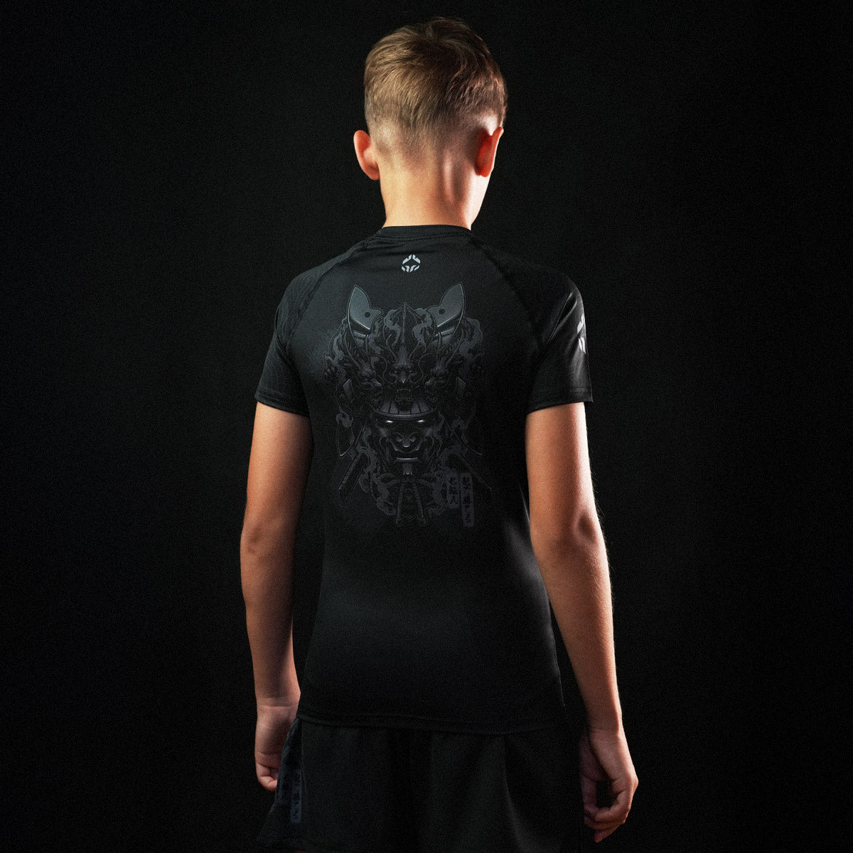 Otroški rashguard Samurai Shadow s kratkimi rokavi