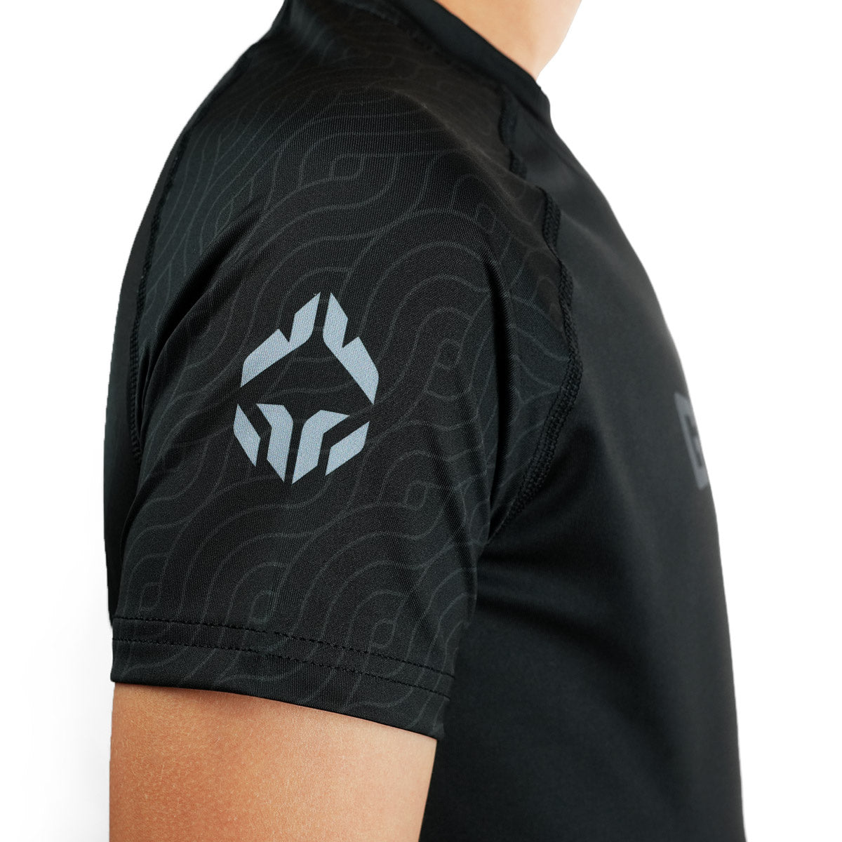 Otroški rashguard Samurai Shadow s kratkimi rokavi