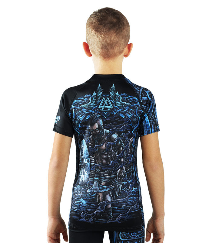Otroški rashguard Viking s kratkimi rokavi