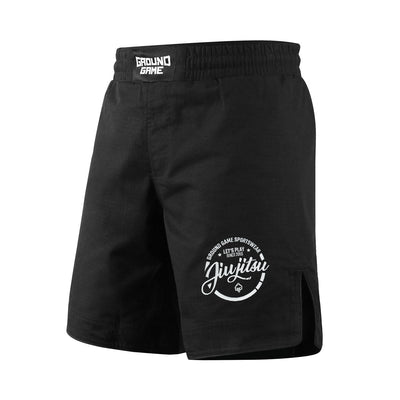 MMA kratke hlače Jiu Jitsu Ripstop (črne)