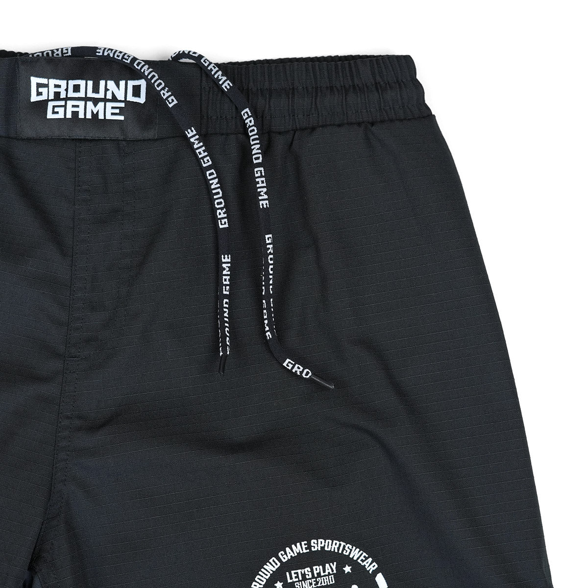 MMA kratke hlače Jiu Jitsu Ripstop (črne)
