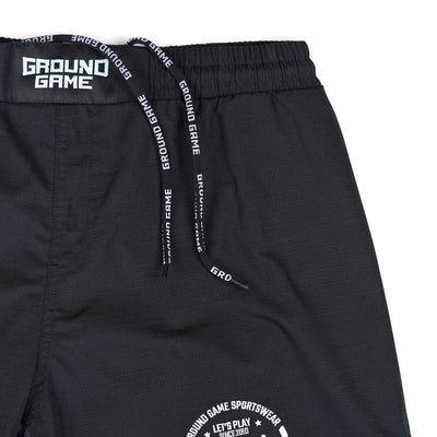 MMA kratke hlače Jiu Jitsu Ripstop (črne)