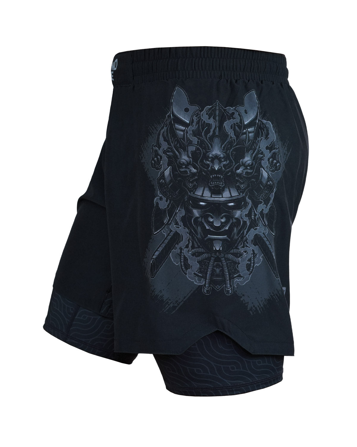 Dvoslojne trenirne kratke hlače Samurai Shadow